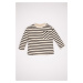 DEFACTO Baby Boy Crew Neck Striped Long Sleeve T-Shirt