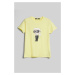 Tričko Karl Lagerfeld Ikonik 2.0 Karl T-Shirt Žltá