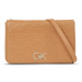 Calvin Klein Kabelka Re-Lock Double Gusett Xbody-Emb K60K611532 Hnedá