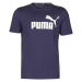 Puma  ESSENTIAL TEE  Tričká s krátkym rukávom Námornícka modrá