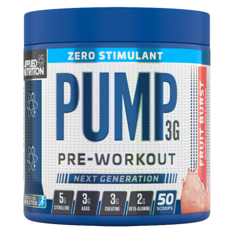 Applied Nutrition Pump 3G Zero Stimulant 375 g ľadová modrá malina