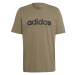 adidas LIN SJ T Pánske tričko, khaki, veľkosť