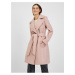 Orsay ružový dámsky zimný kabát s ramienkom - dámske