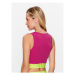 Versace Top 1008598 Ružová Slim Fit