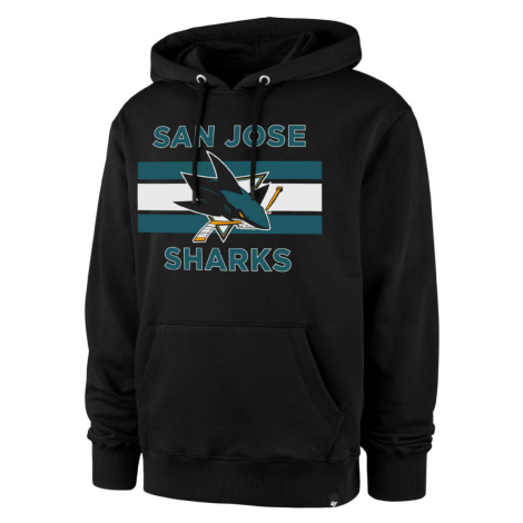 San Jose Sharks pánska mikina s kapucňou ’47 Burnside Pullover Hood 47 Brand