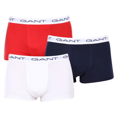 3PACK men's boxers Gant multicolor