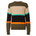 Tommy Hilfiger Sveter - COLOURBLOCK STRUCTURE SWEATER viacfarebný