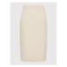 Guess Midi sukňa W2YD61 Z2U00 Béžová Slim Fit