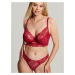 Cleo Selena Plunge ruby red 10626 85HH