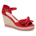 DeeZee Espadrilky WYL2710-02 Červená