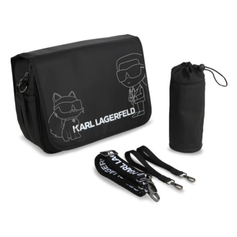 Karl Lagerfeld Kids Prebaľovacia taška Z30164 Čierna