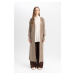 DEFACTO Regular Fit Basic Plain Long Knitted Cardigan