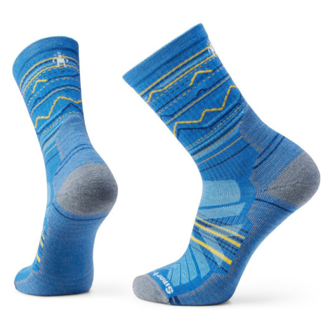 Ponožky Smartwool Hike Light Cushion Mountain Range Pattern Crew Socks