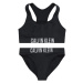 Calvin Klein Swimwear Bikiny  čierna / biela