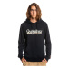 Quiksilver mikina On The Line Hood black