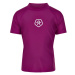 Dievčenské tričko na kúpanie COLOR KIDS T-shirt solid-festival fuchsia