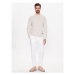 Calvin Klein Sveter Slub Texture Sweater K10K111449 Béžová Regular Fit