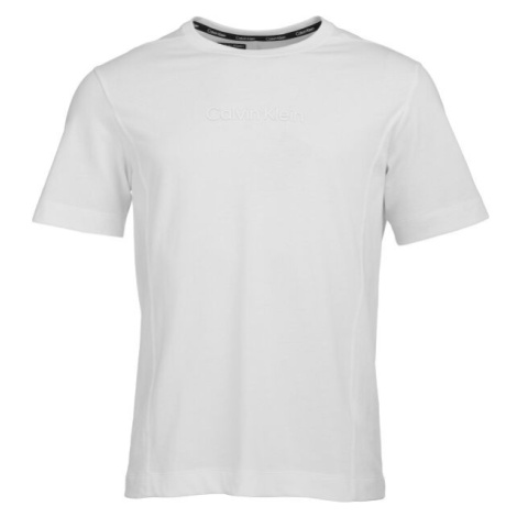 Calvin Klein ESSENTIALS PW S/S Pánske tričko, biela, veľkosť