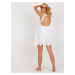 Biele letné prelamované šaty TW-SK-BI-8971.99-white