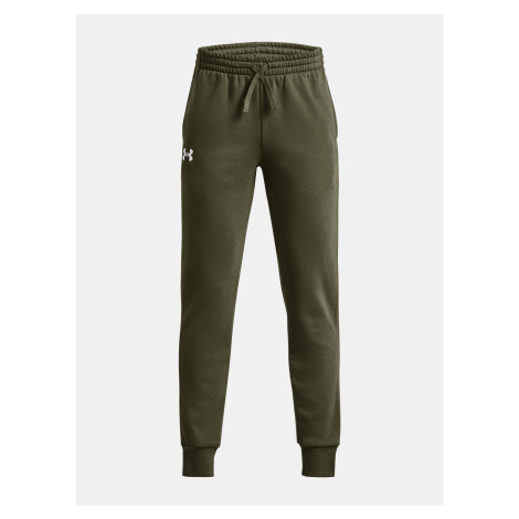 Kaki tepláky Under Armour UA Rival Fleece Joggers