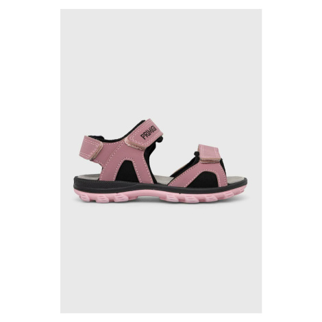 Detské sandále Primigi ružová farba