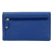 Modrá veľká kožená peňaženka &quot;Dominas&quot;