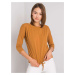 Light brown cotton blouse