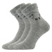 BOMA Ponožky z ovčej kože svetlo šedé melé 3 páry 117999