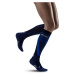 CEP Navy compression knee-high socks, long