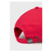 Bavlnená čiapka BOSS Boss Athleisure , ružová farba, jednofarebná