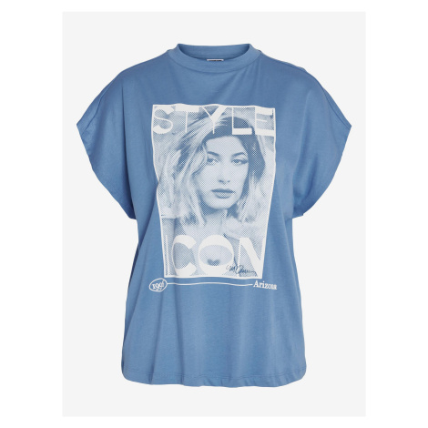 Blue Women's T-Shirt Noisy May Hailey - Women