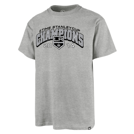 Los Angeles Kings pánske tričko Champions Backer 47 ECHO Tee grey 47 Brand