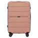 ROSEGOLD SADA CESTOVNÝCH KUFROV SPARROW PP06-3, SET OF 3 WINGS POLIPROPYLÉN SUITCASES L,M,S ROSE