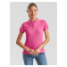 Polo Fruit of the Loom Pink Women's T-shirt
