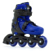 SFR Plasma Adjustable Children's Inline Skates - Black / Blue - UK:11J-1J EU:29-33 US:M12J-2