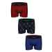 Pánske boxerky John Frank JF3BRS01 3PACK