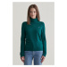 ROLÁK GANT EXTRAFINE LAMBSWOOL ROLLNECK DEEP FOREST