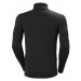 Helly Hansen LIFA MERINO MIDWEIGHT 1/2 ZIP Pánske Merino tričko, čierna, veľkosť