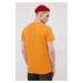Tričko Superdry pánske, oranžová farba, s potlačou