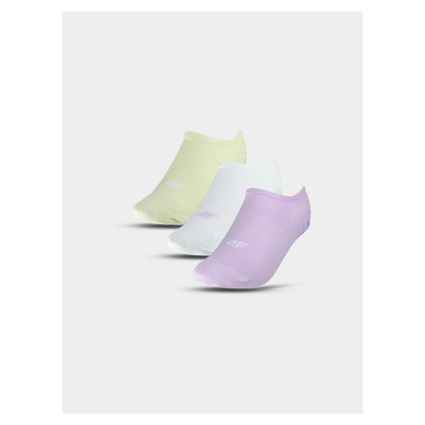 Women's Short Casual Socks 4F - Multicolored