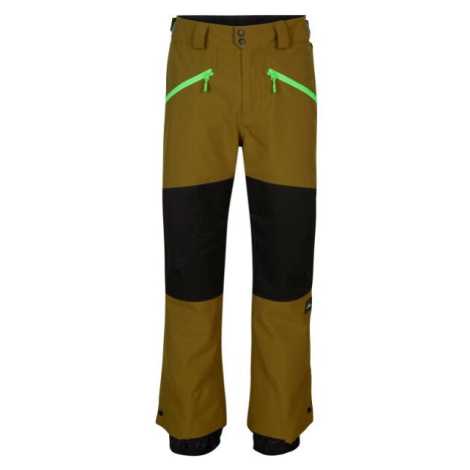 O'Neill JACKSAW PANTS Pánske lyžiarske/snowboardové nohavice, khaki, veľkosť