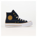 Tenisky Converse Chuck Taylor All Star Lift Platform Herringbone Stripe Obsidian/ White/ Trek Ta