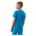 Chlapčenské tričko s krátkym rukávom 4F JUNIOR TSHIRT-4FJWSS24TTSHM1137-33S-BLUE