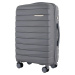 SIVÁ 3DIELNA SADA KUFROV WINGS MUR01 3, SET OF 3 WINGS POLIPROPYLEN SUITCASES L,M,S GREY