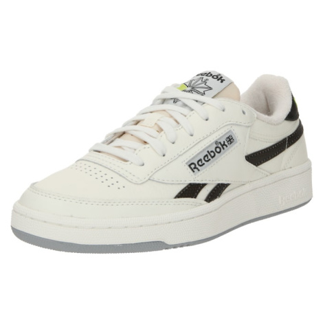 Reebok Nízke tenisky 'CLUB C REVENGE VINTAGE'  sivá / svetlozelená / čierna / prírodná biela