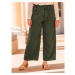 Edoti Women's culotte pants Plus Size PLR164