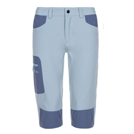 Women's outdoor 3/4 pants Kilpi OTARA-W light blue