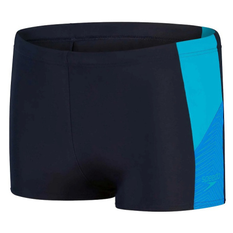 Speedo dive aquashort true navy/bondi blue/aquarium s - uk32