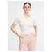 Orsay Women's White T-Shirt with Short Sleeves - Women