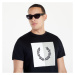 FRED PERRY Laurel Wreath Graphic T-Shirt Black/ DK White